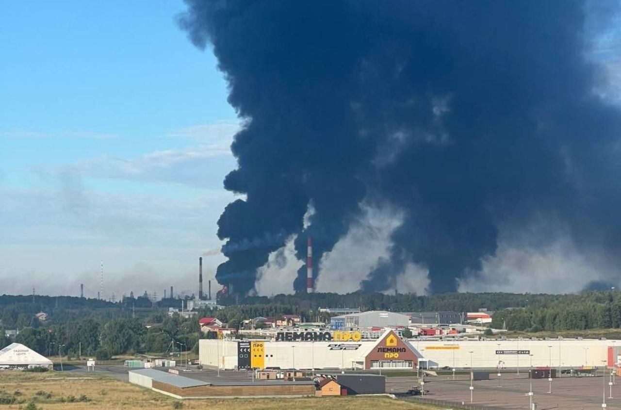 Ukraine hit one of Russia's largest oil refineries in overnight drone attack