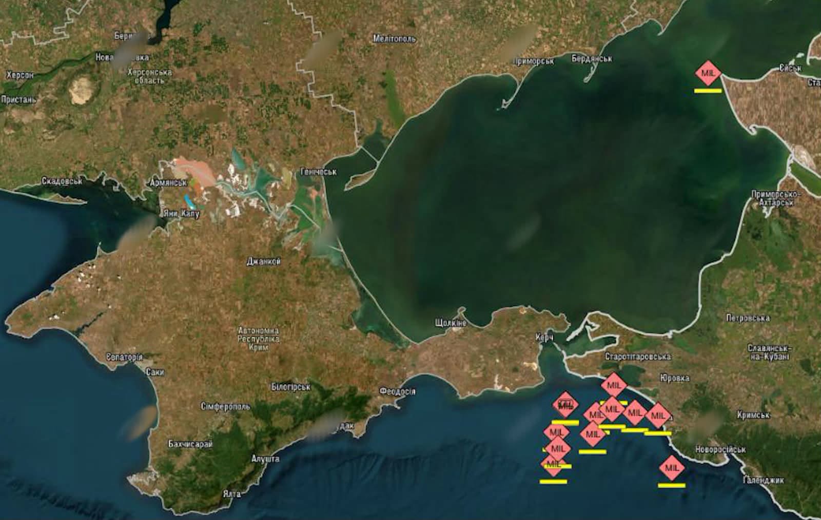 Ukraine disabled 300 Russian shadow fleet vessels in Black and Azov seas