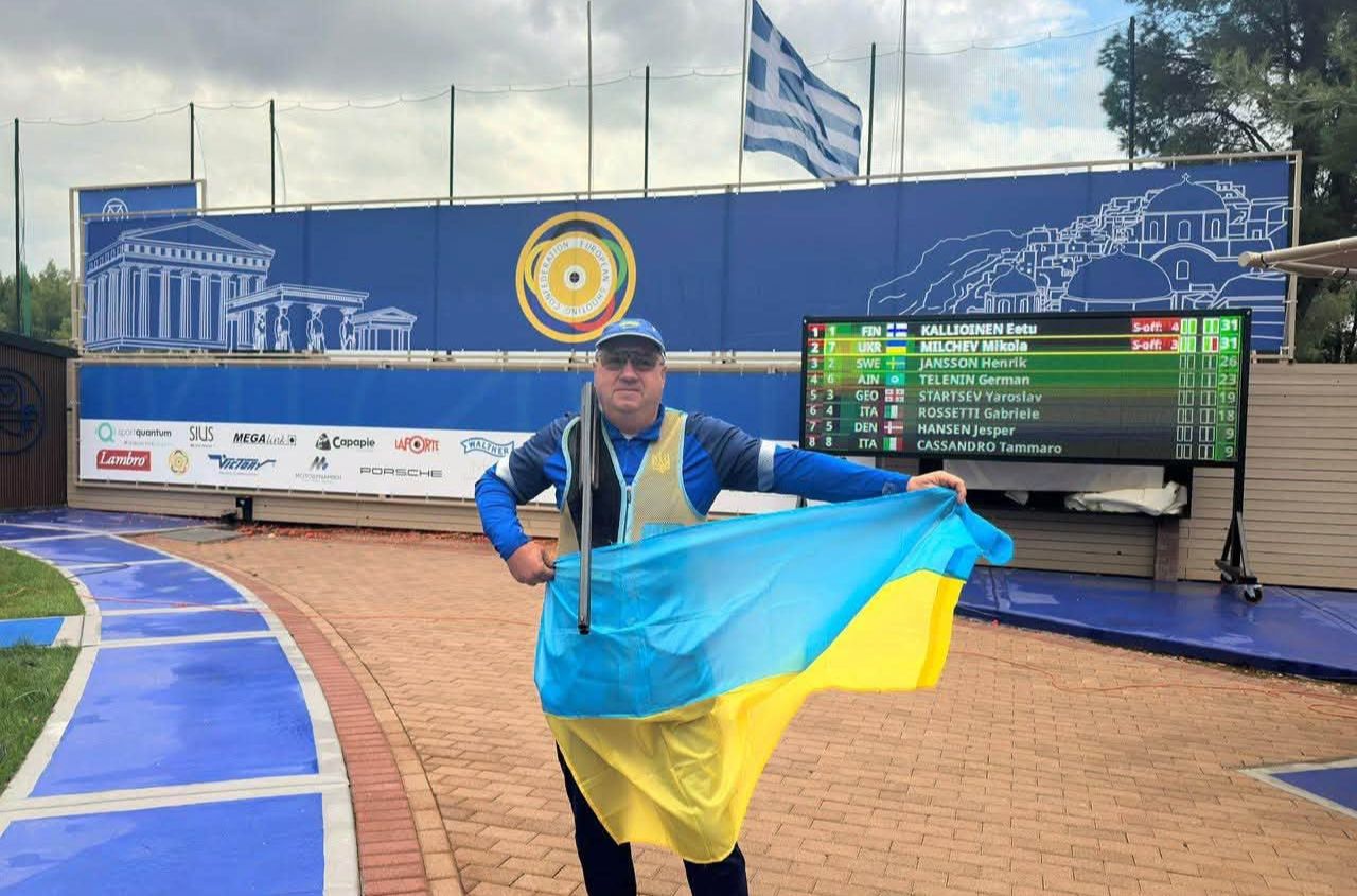 Odessa shooter Mykola Milchev claims silver at European Championship