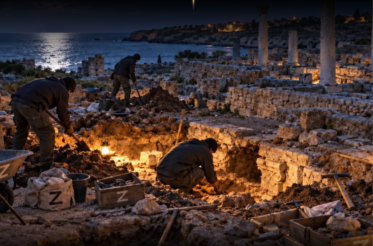 Defence Intelligence exposes Russian archaeologists involved in illegal excavations in Crimea