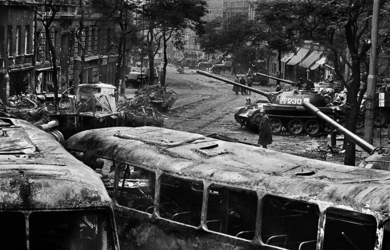 In August 1968, exactly 54 years ago, Soviet tanks terrorized Prague