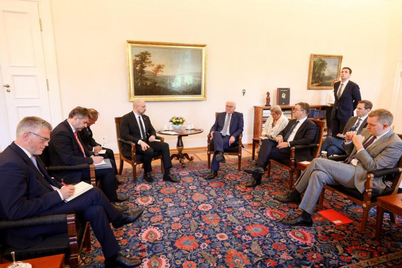 Prime Minister Denys Shmyhal met with Federal President Frank-Walter Steinmeier in Berlin