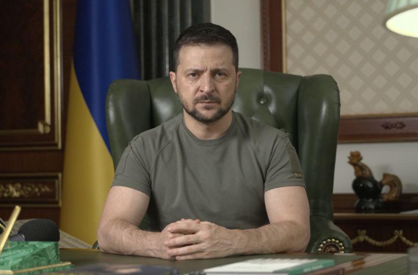 The return of the flag of Ukraine to the de-occupied territories means that a peaceful and socially secure life becomes possible again - President Volodymyr Zelensky