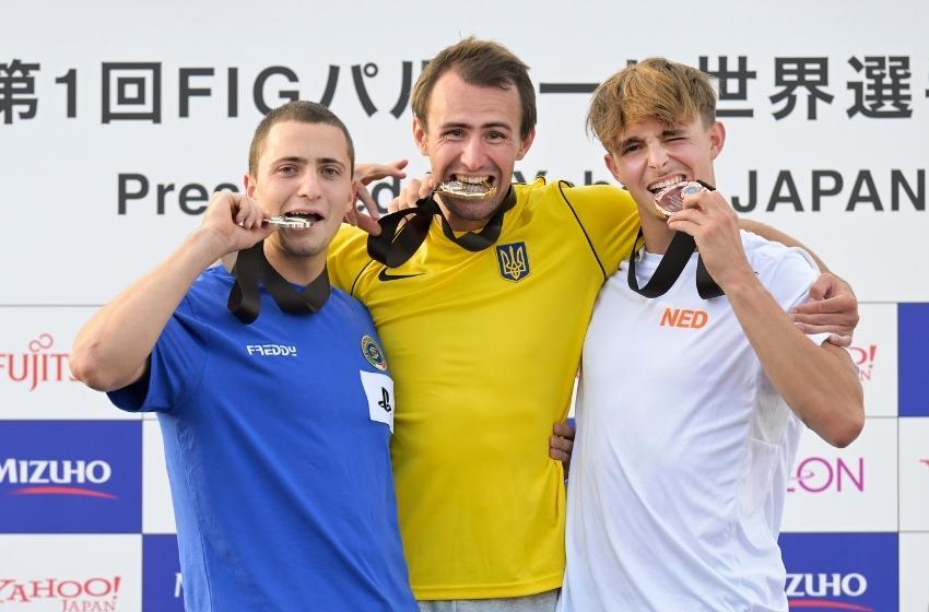 The Ukrainian won the "gold" of the first in the history of the World Parkour Championship