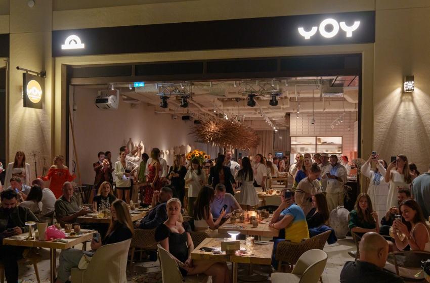 The first Ukrainian restaurant YOY opened in Dubai
