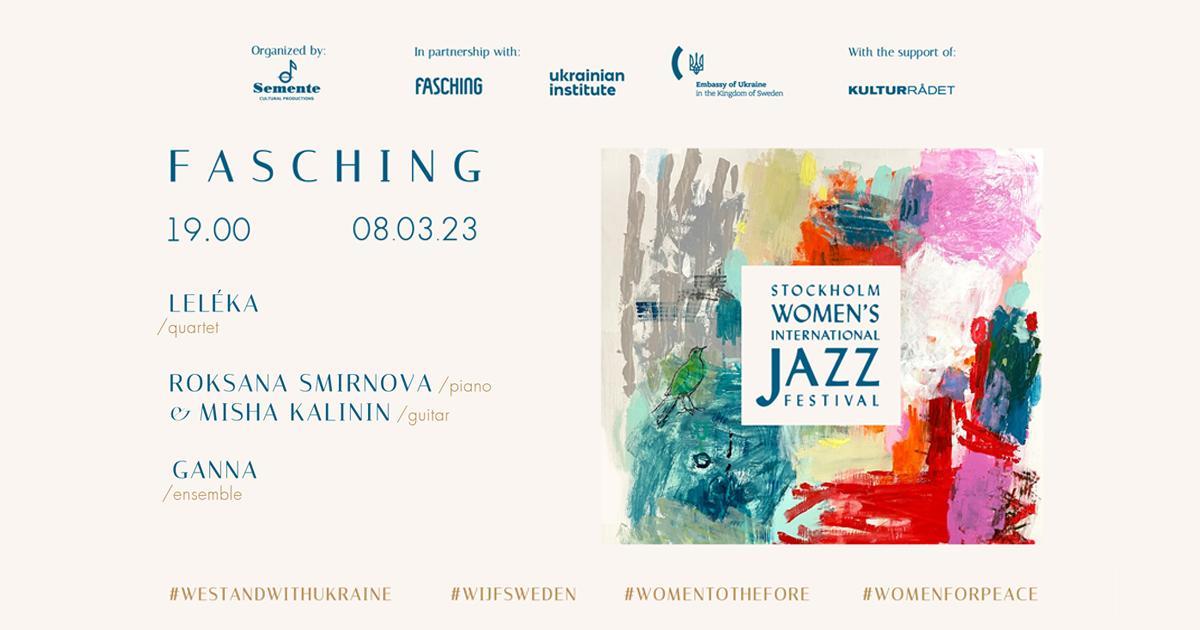 Ukraine in the focus of Stockholm Women’s International Jazz Festival