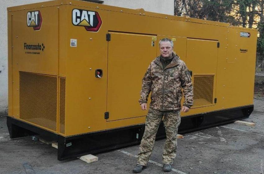 The Spanish Ministry of Defense has supplied the Odessa hospital with a powerful generator