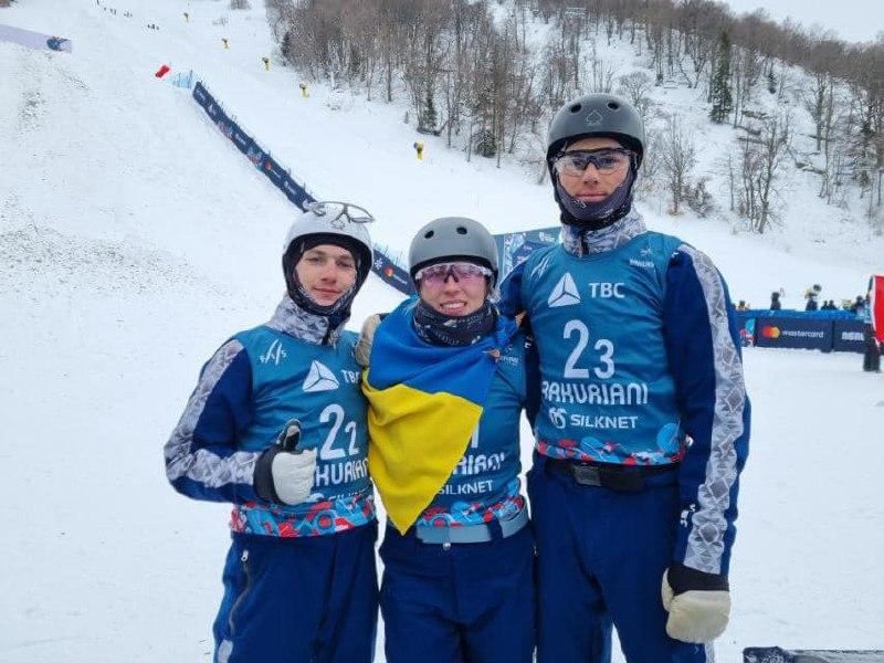 A historic award from freestylers — the first Ukrainian medal of the World Ski Acrobatic Championship in team competitions