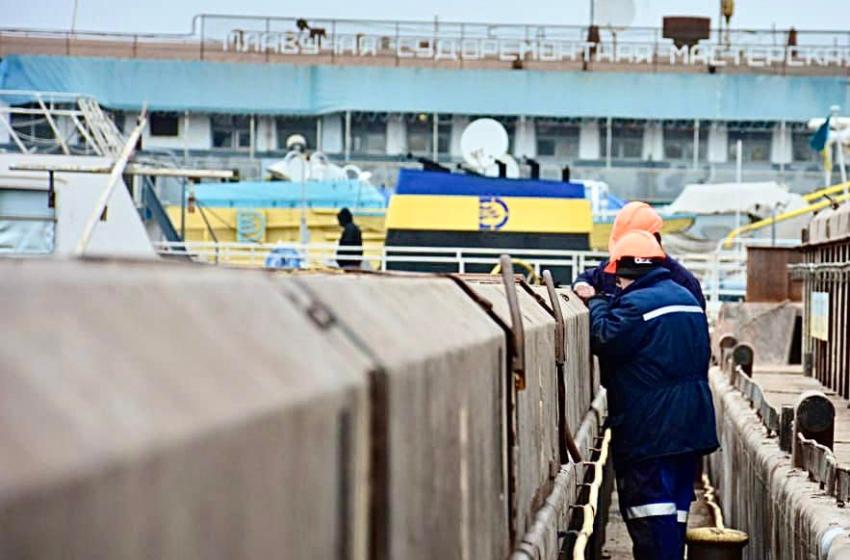 The Ukrainian Danube Shipping Company has started a project to build its own fleet of barges