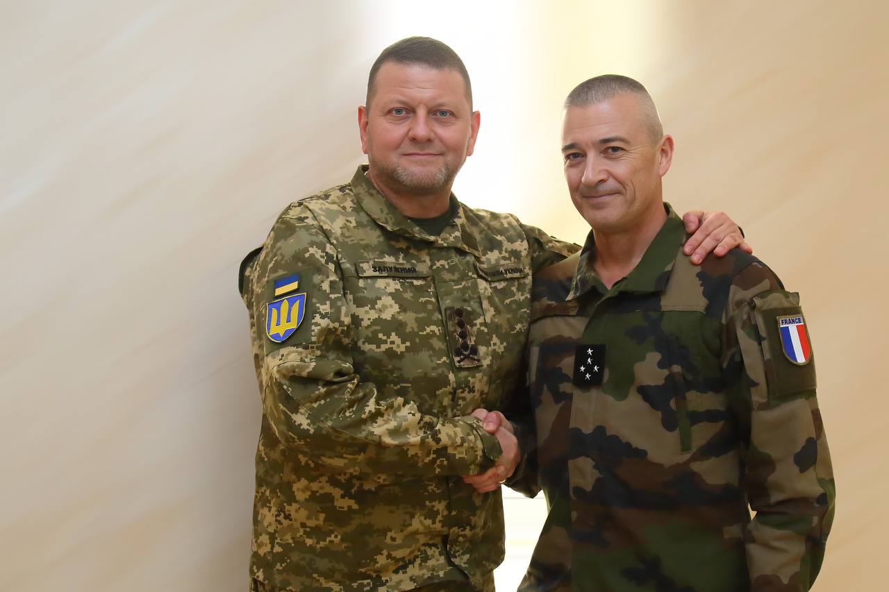 F-16 fighters for Ukraine: Zaluzhny met with the head of the headquarters of the French Armed Forces
