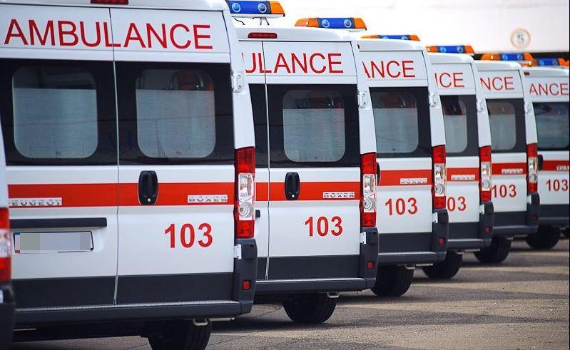 In Odessa, doctors received new ambulances