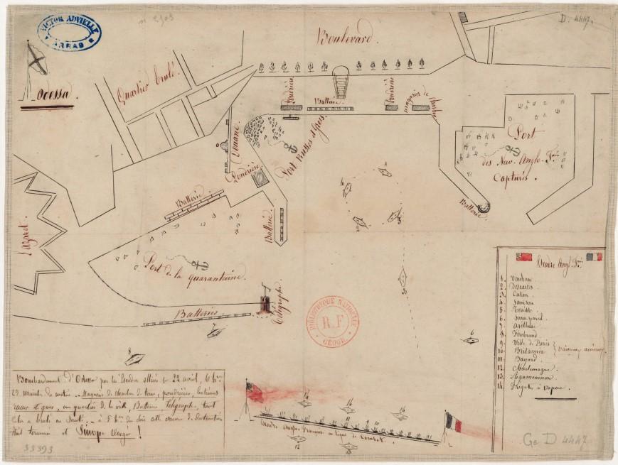 Digital collection of Odessa's old maps