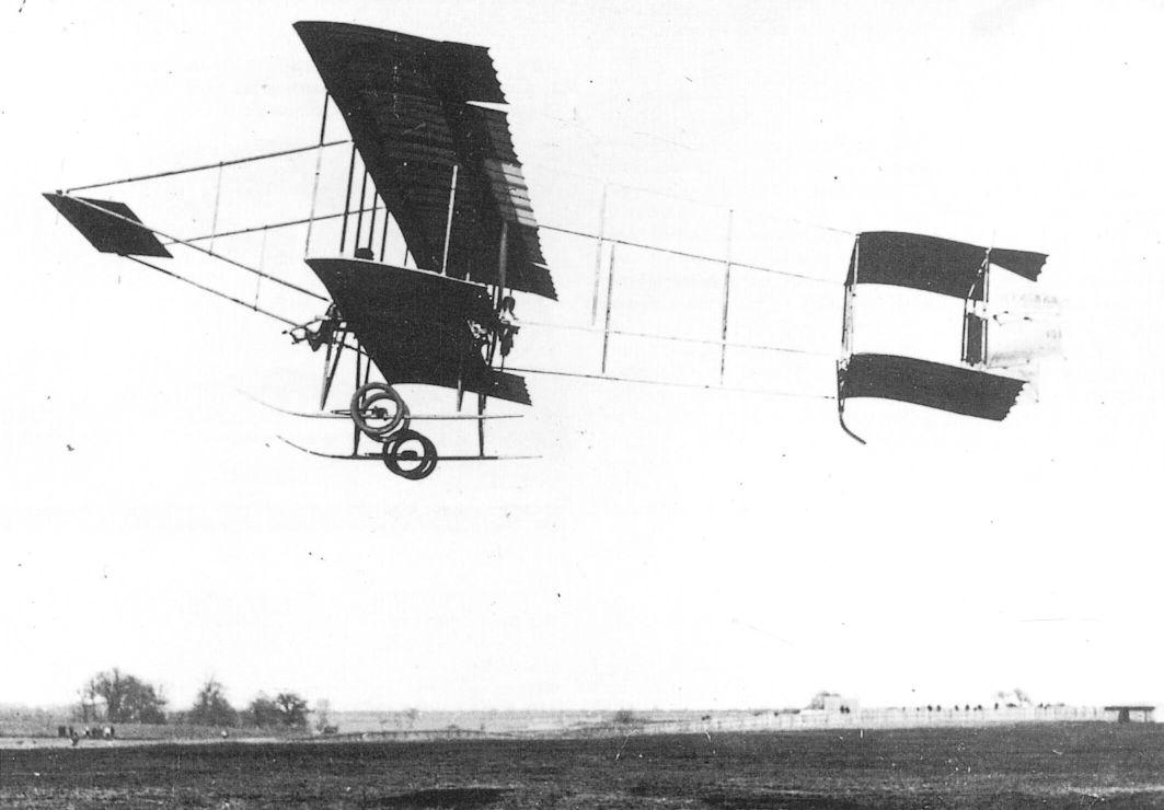 The first aircraft flight in Odessa, in 1910