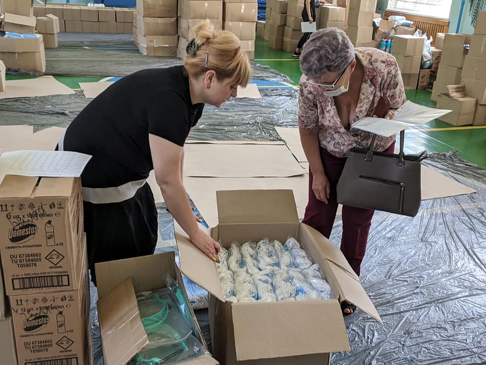 Humanitarian aid to Odessa region