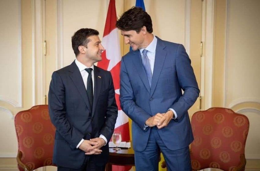 Zelensky asked Trudeau for a liberalisation of Canada's visa for Ukrainians