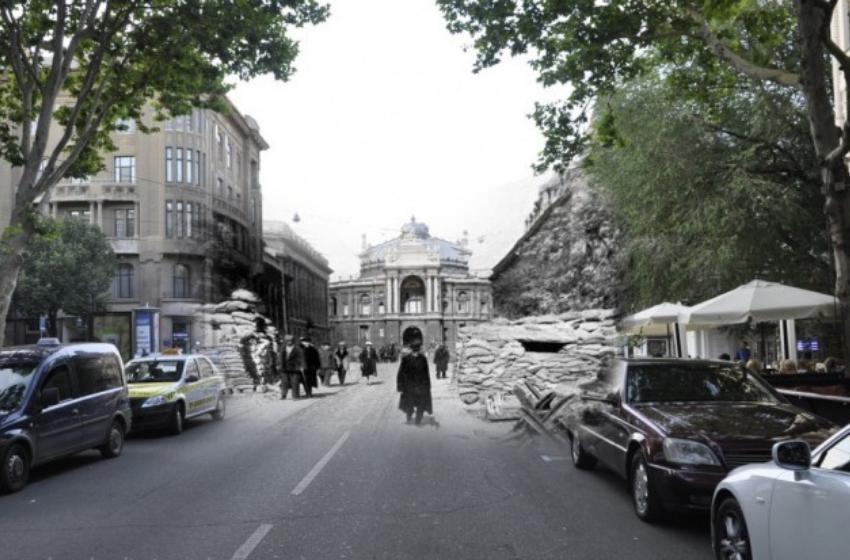 Amazing photo-collages of Odessa: the interweaving of the past with the present
