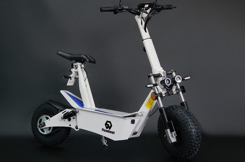 A revolutionary hybrid scooter created by a group of engineers from Odessa