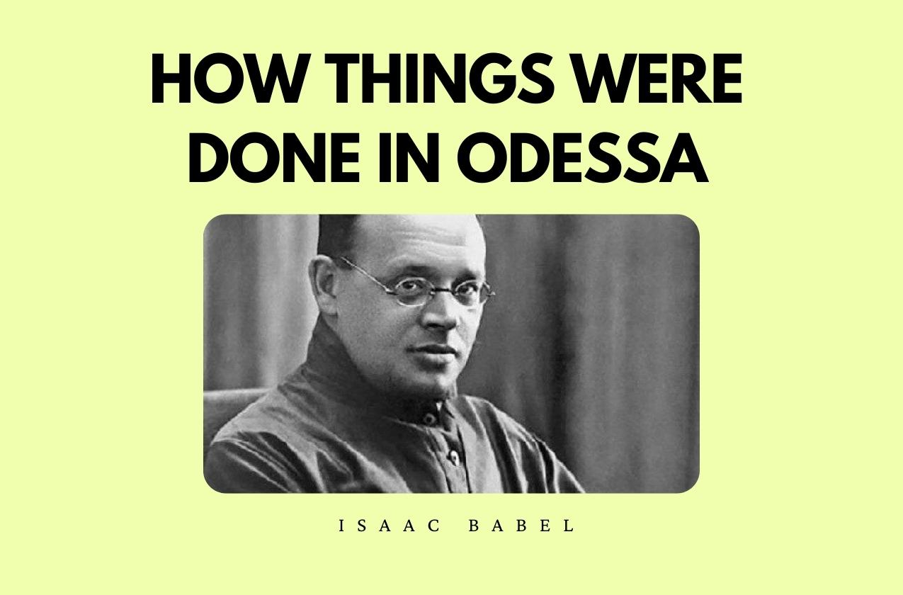 The Bookshelf: How things were done in Odessa