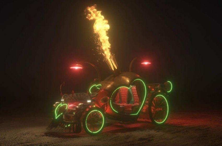 The famous Ukrainian sculptor Milov will go to Burning Man festival for the second time