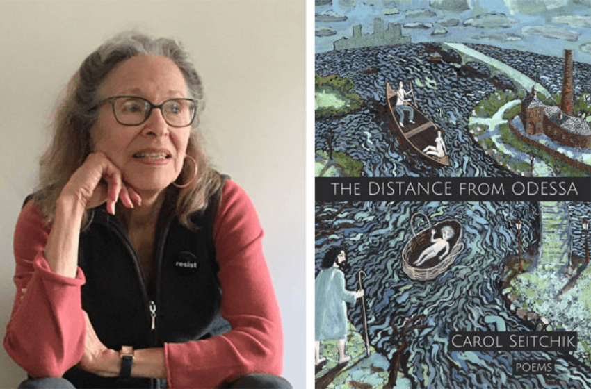 "The Distance from Odessa", a book of poems by the American writer Carol Seitchik