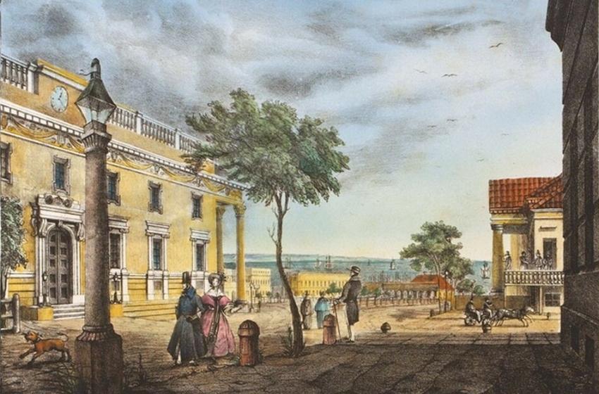 Views of Odessa, 1830 by Carlo Bossoli