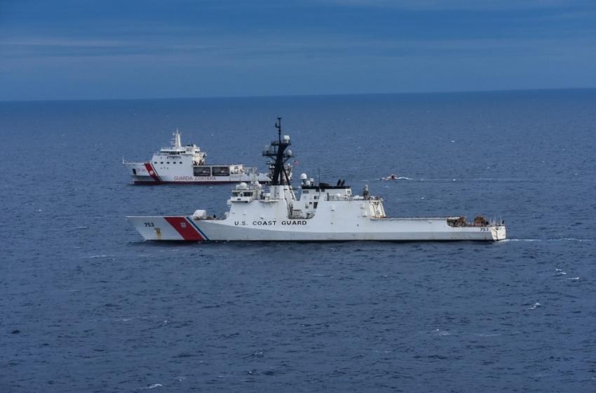 American Coast Guard frigate entered the port of Odessa after a two-day exercise in the Black Sea