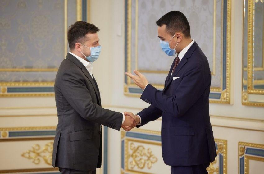First visit in Ukraine by the Foreign Affairs Minister of Italy Luigi Di Maio