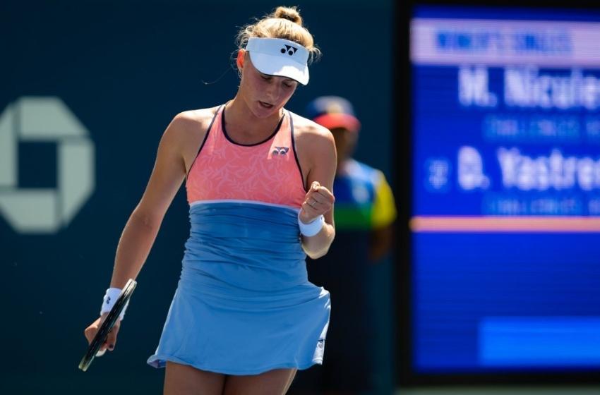 52 minutes: Dayana Yastremska is through to the US Open mixed doubles semifinals