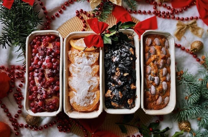 Stollen bun, Panettone and Christmas shortbreads: festive pastries in Odessa
