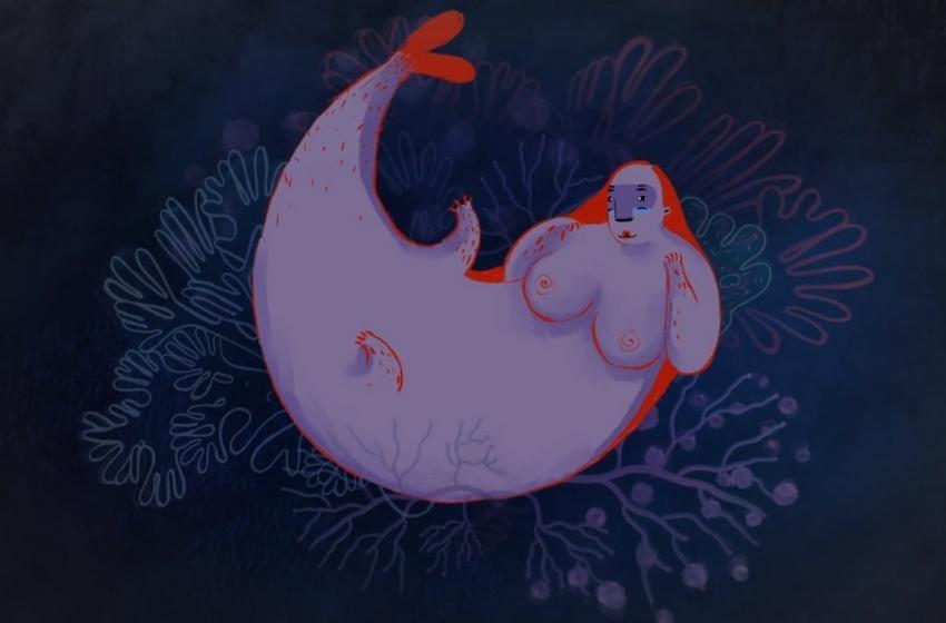 "Deep Water" by Anna Dudko won an award at the PIAFF, Paris International Animation Film Festival