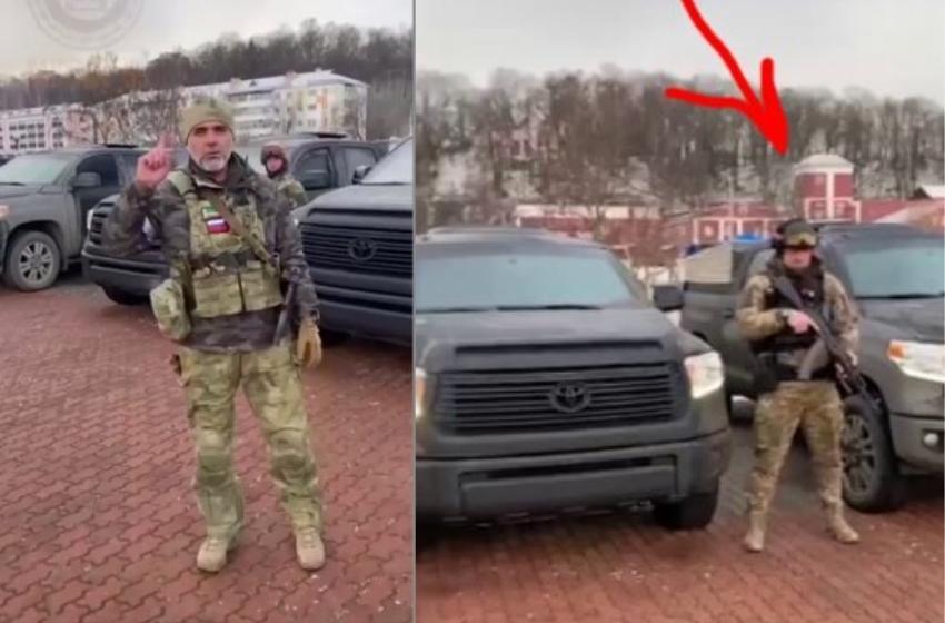 Kadyrov "supersoldiers", who are allegedly near battlefront in Ukraine shoot TikToks in Belarus (Kimborovka)