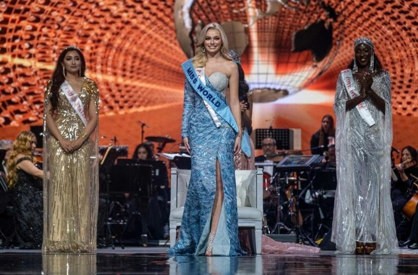 At the Miss World, the crown was given to Miss Poland. Ukraine was supported
