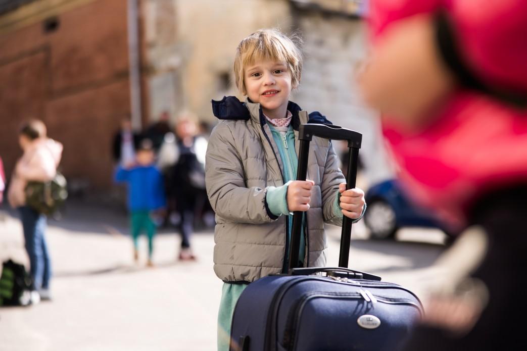 112 Ukrainian orphans and children with disabilities left for Innsbruck, Austria