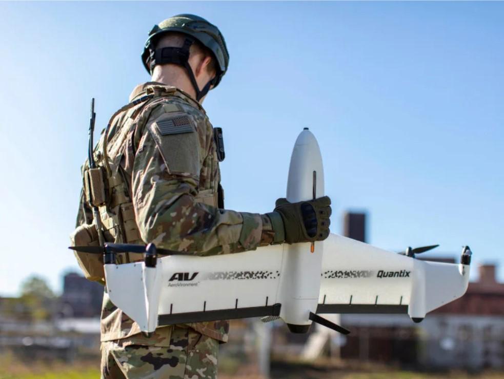 AeroVironment donated Ukraine with over 100 Quantix Recon unmanned aircraft systems