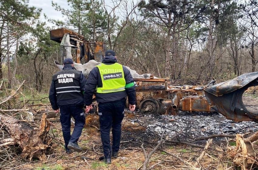 The Mykolaiv police officers fixed the war crimes in the liberated territories