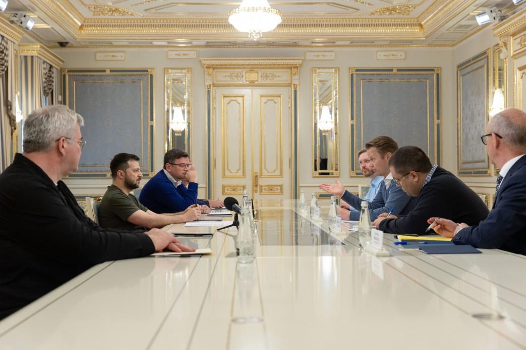 President of Ukraine met with the Minister of Foreign Affairs of Denmark