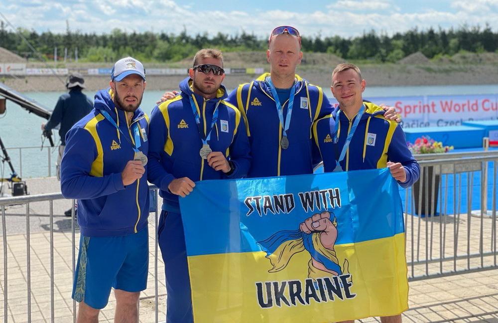 Ukrainian rowers won three medals at the World Cup in the Czech Republic