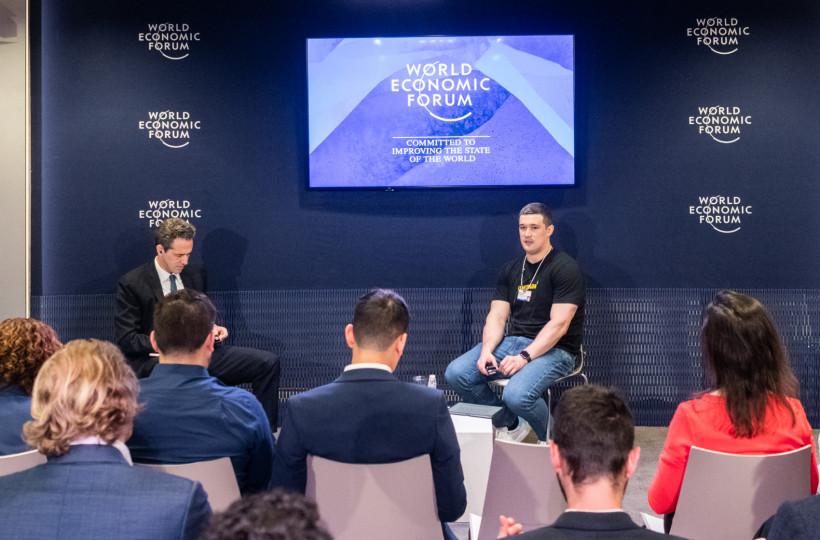 Fedorov spoke at the Young Global Leaders Forum in Davos