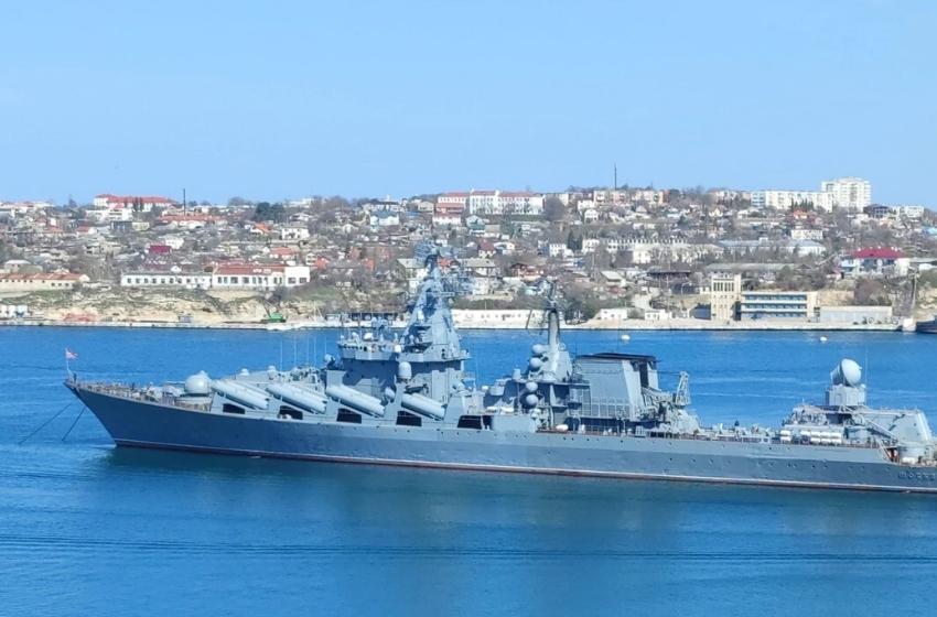 Defence Intelligence: Families of sailors from the cruiser "Moscow" were asked to keep silence