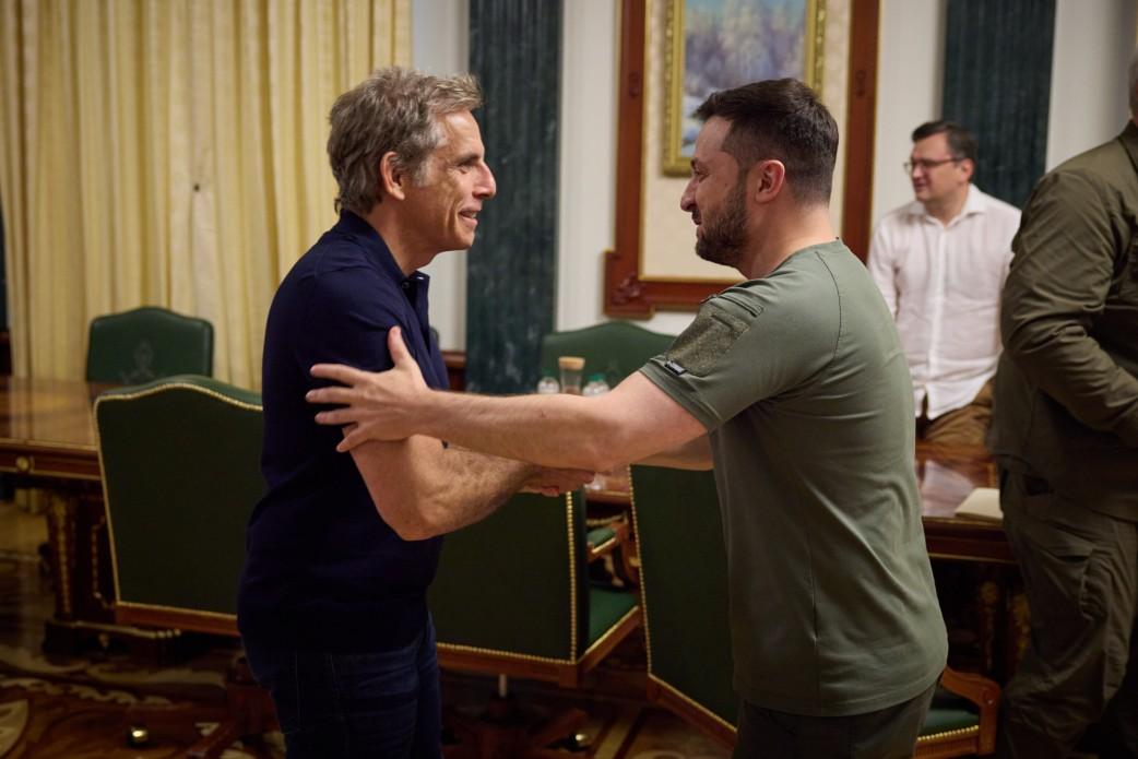 President met with Hollywood actor, UNHCR Goodwill Ambassador Ben Stiller