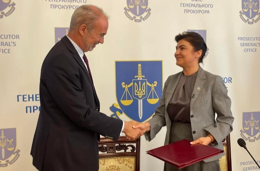 Irina Venediktova signed a declaration on cooperation between the Office of the Prosecutor General and the competent authorities of France