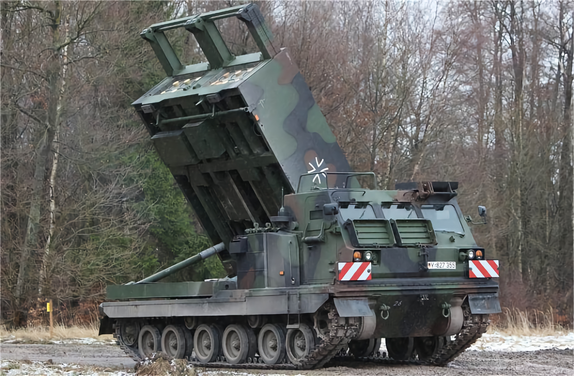 Germany supplied Ukraine with multiple launch rocket systems Mars II