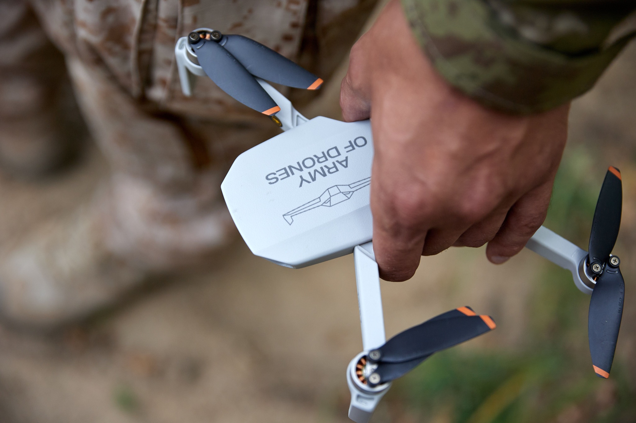 About 400 military personnel have been trained for the Drone Army