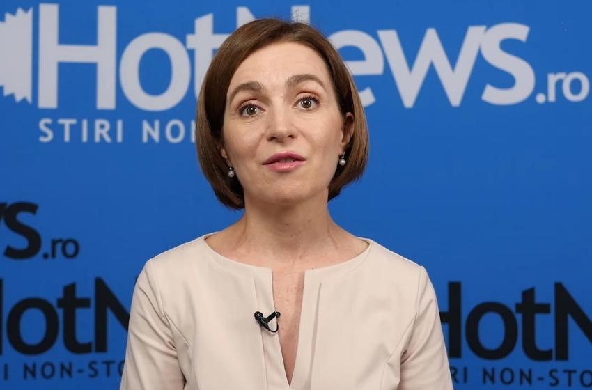 Maia Sandu: Russian agents in Gagauzia are trying to destabilize the situation in Moldova