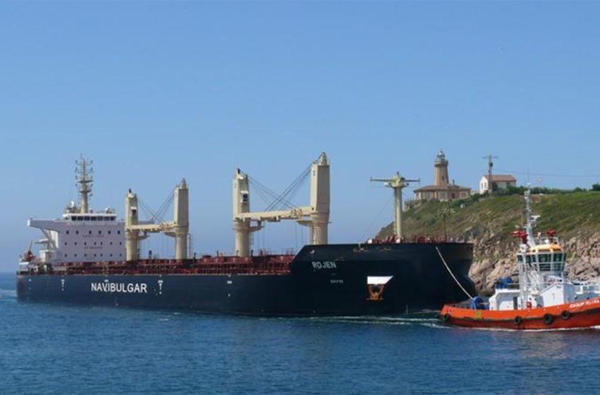 The first ship with Ukrainian grain left the port of Odessa