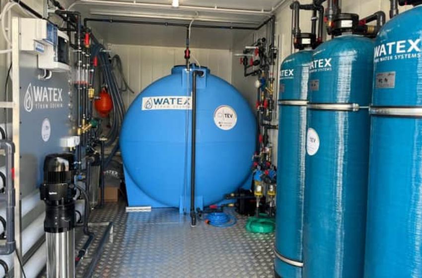 Latvia has transferred a water purification station to the Kherson region