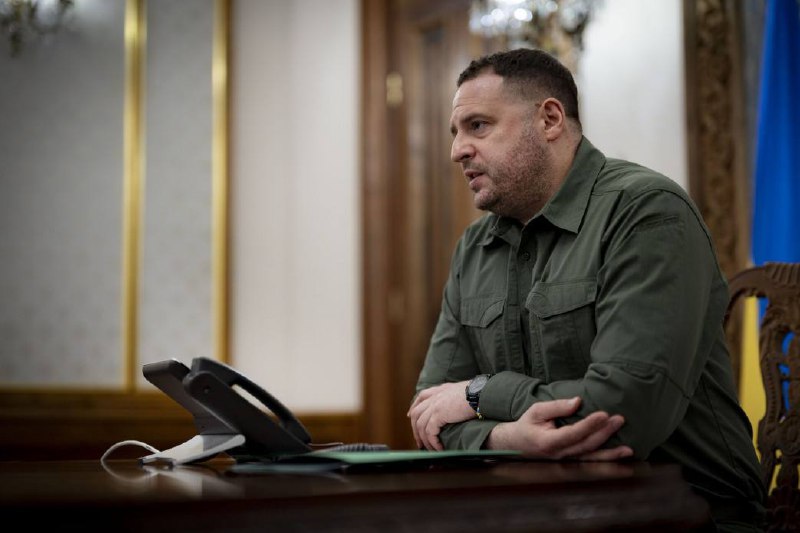 Andriy Yermak: Ukraine has initiated negotiations on 'security assurances' with the United Kingdom