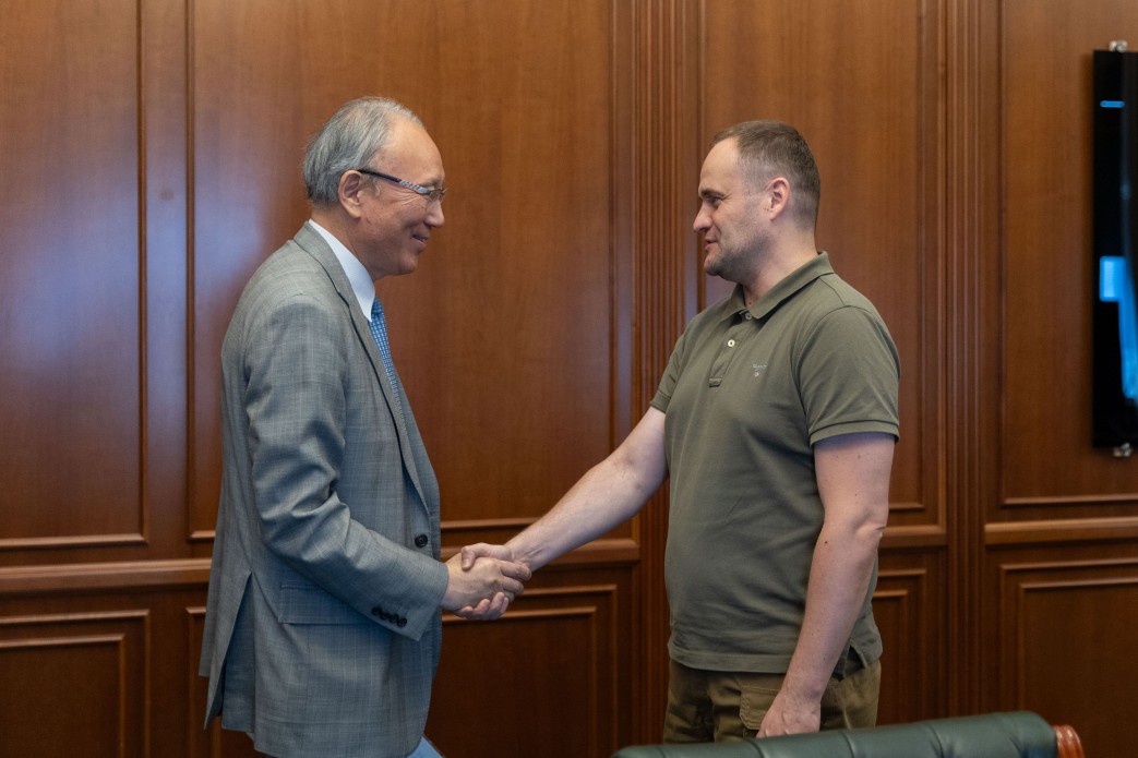 Oleksiy Kuleba met with the Ambassador of Japan to Ukraine