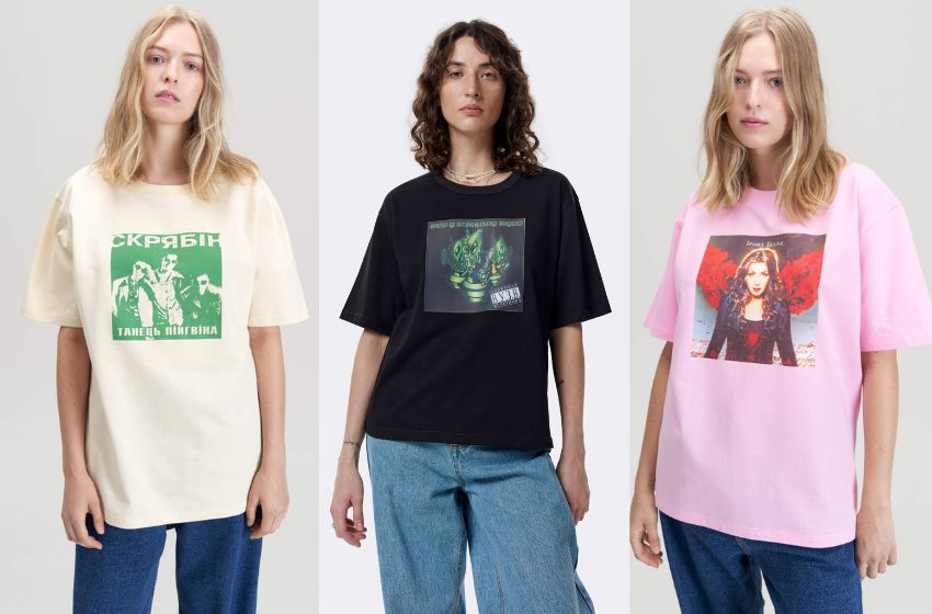 The JUL brand dedicates its new collection to the iconic Ukrainian musicians of the 90s