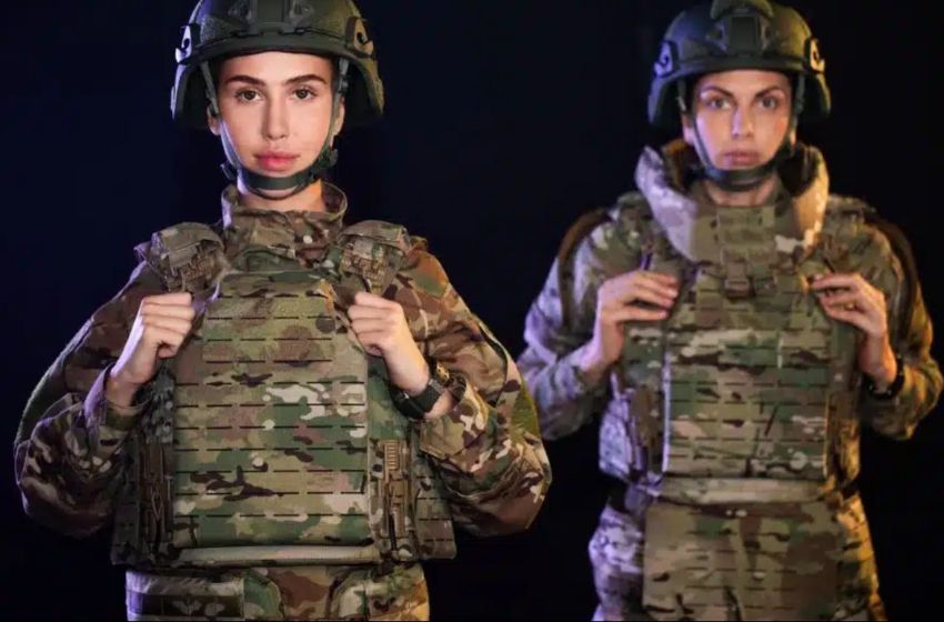 The first women's armored suit of domestic production has been unveiled in Ukraine